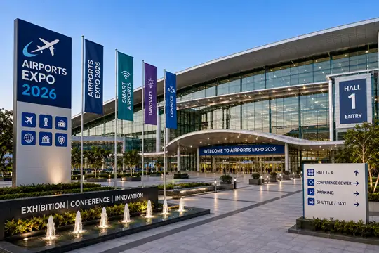 Yashobhoomi IICC New Delhi venue for Airport Expo 2026