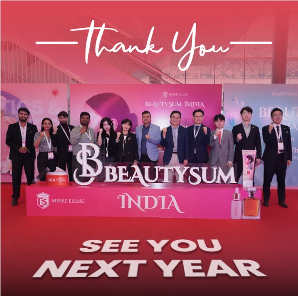 Beauty Sum India 2025 - exhibition hall