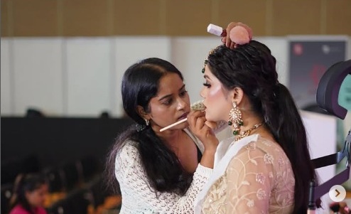 Live demo at Beauty Sum India 2025
