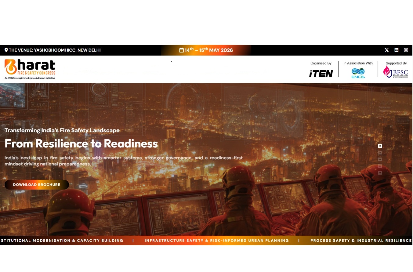 Bharat Fire Safety Congress 2026 Yashobhoomi New Delhi