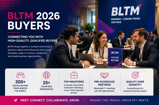 BLTM hosted buyers, corporate travel managers and MICE buyers meeting exhibitors