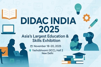 DIDAC INDIA 2025 — Education exhibition at Yashobhoomi, Hall 1
