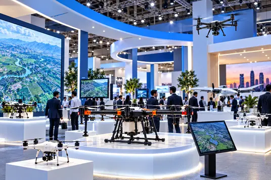 Drone and UAV technology showcased at Drone Expo 2026