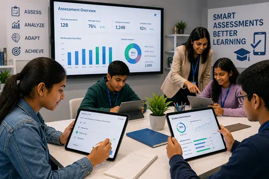 Digital assessment tools learning analytics school technology and education data platforms
