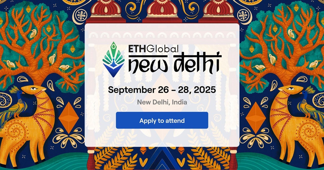 ETHGlobal New Delhi 2025 at Yashobhoomi exhibition hall