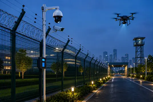 Integrated fencing surveillance sensors and smart perimeter security at India Fence Expo