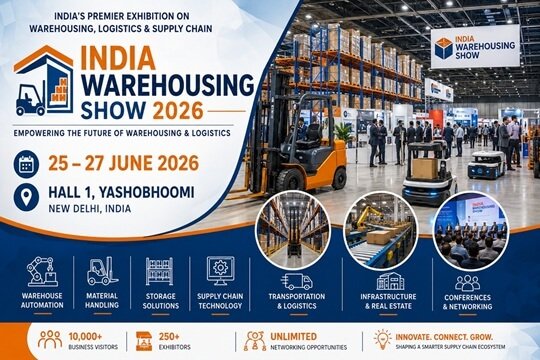 India Warehousing Show (IWS) 2026 at Yashobhoomi New Delhi