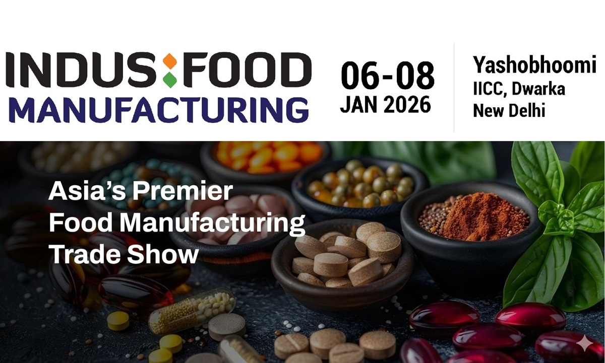 Indusfood Manufacturing 2026 exhibition at Yashobhoomi, New Delhi