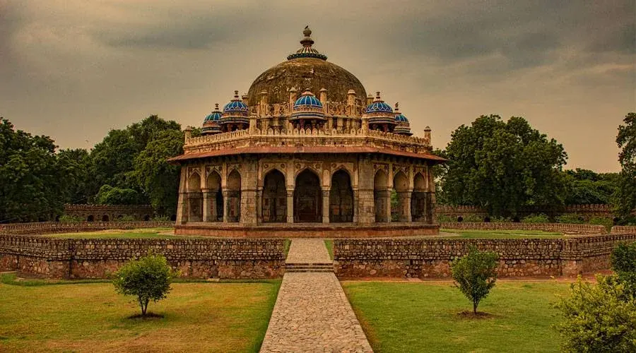 isa khan tomb, Charbagh gardens and Humayun's Tomb