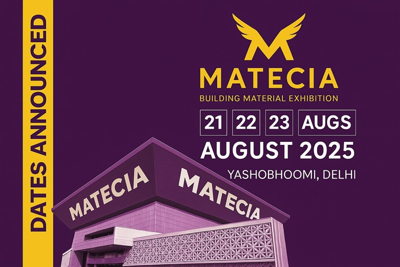 MATECIA 2025 at Yashobhoomi, New Delhi — interiors and building materials exhibition