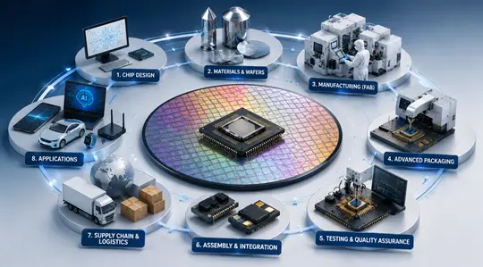 India semiconductor value chain from silicon manufacturing to electronics systems