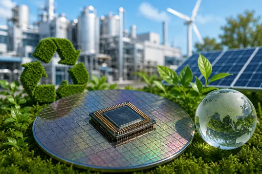 Sustainable semiconductor manufacturing water management waste treatment circular economy and ESG
