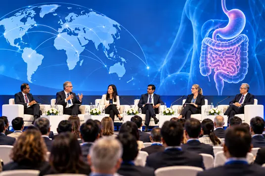 International gastroenterology faculty and medical experts at WCOG 2026